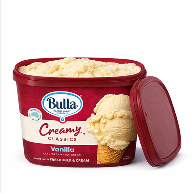 Kem Bulla Creamy Classics vị Vanilla Hộp 2 Lít - Ảnh 4