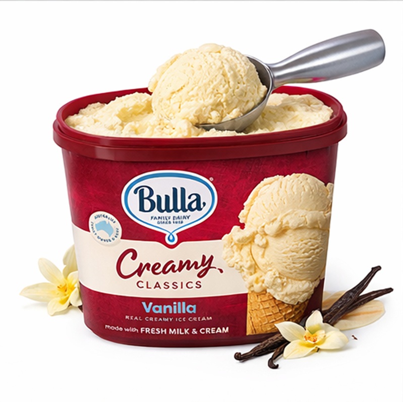 Kem Bulla Creamy Classics vị Vanilla Hộp 2 Lít - Ảnh 3