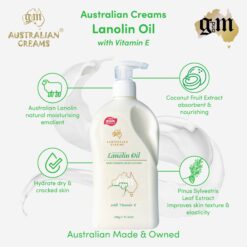 Alternative view of Kem dưỡng ẩm Australian Lanolin Oil with Vitamin E loại 500g