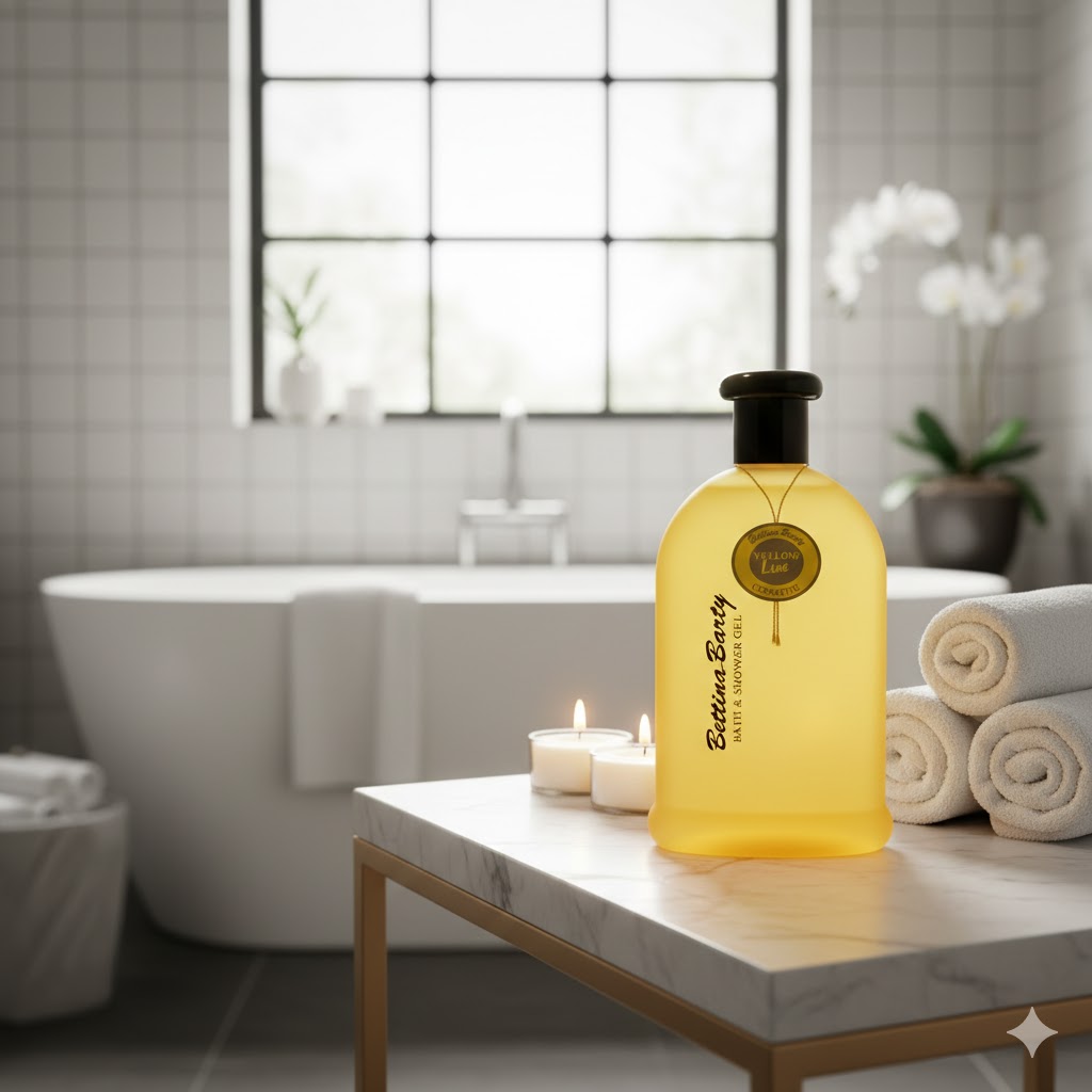 Sữa tắm Bettina Barty Yellow line 500ML - Ảnh 4
