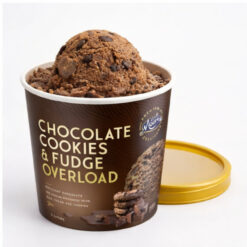 Alternative view of Kem MuchMoore Chocolate Cookies & Fudge Overload loại 1 lít